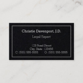 Dapper, conservatief Visitekaartje