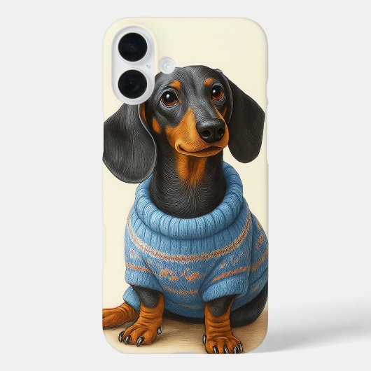 Dapper Dachshund Case-Mate iPhone Case (Achterkant)