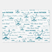 Dapper Dad Gift Wrap Inpakpapier Vel (Voorkant)