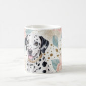 Dapper Dalmatisch en Floral Elegance Koffiemok (Center)
