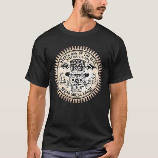 Dapper Dan Skull Lager T-shirt (Voorkant)