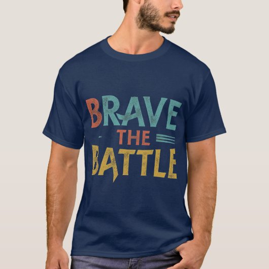 Dapper de strijd t-shirt (Voorkant)
