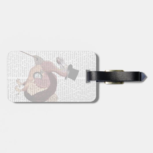 Dapper Dodo Bagagelabel (Achterkant horizontaal)