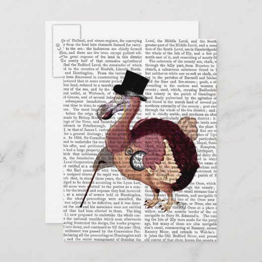 Dapper Dodo Briefkaart (Voorkant / Achterkant)