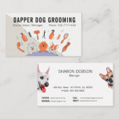 Dapper Dog Grooming Pet Visitekaartje (Voorkant / Achterkant)
