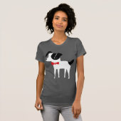 Dapper Dog Press Women's Creweck T-shirt (Voorkant volledig)