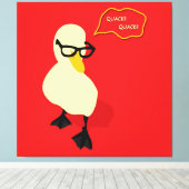 Dapper Duck Canvas Afdruk (Insitu (Houten vloer))