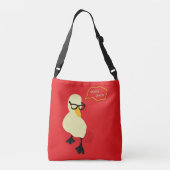 Dapper Duck Crossbody Tas (Achterkant)
