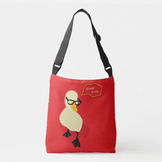 Dapper Duck Crossbody Tas (Voorkant)