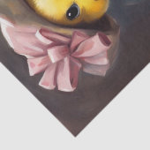 Dapper Ducks: Decoupage-papier op basis van kledin Tissuepapier (Detail)