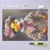 Dapper Ducks: Decoupage-papier op basis van kledin Tissuepapier (Craft)