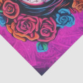 Dapper Ducks: Decoupage-papier op basis van kledin Tissuepapier (Detail)