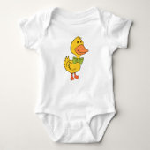 Dapper Ducky Baby Jersey Bodysuit (Voorkant)