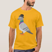 Dapper Duif Unisex T-Shirt (Voorkant)
