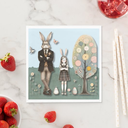 Dapper Easter Napkins Servet (Insitu)