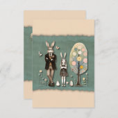 Dapper Easter Note-Kaart Notitiekaartje (Voorkant / Achterkant)