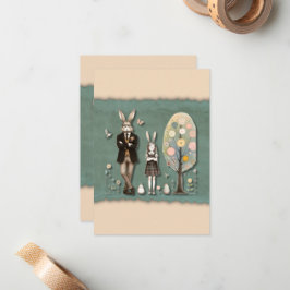 Dapper Easter Note-Kaart Notitiekaartje