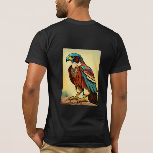 Dapper en gratis grafisch T-shirt (Achterkant)