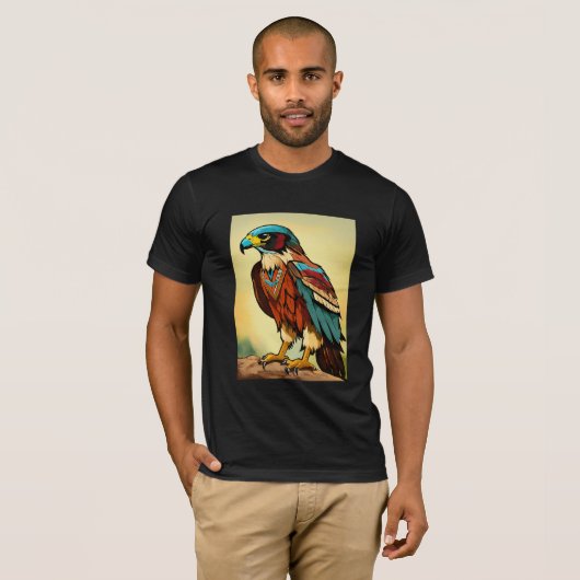 Dapper en gratis grafisch T-shirt (Voorkant volledig)
