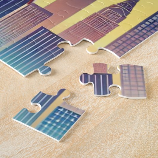 Dapper en helder legpuzzel (Zijkant)