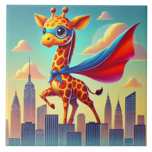 Dapper en helder tegeltje (Voorkant)