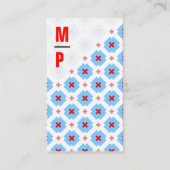 Dapper en mannelijk visitekaartje (Voorkant)