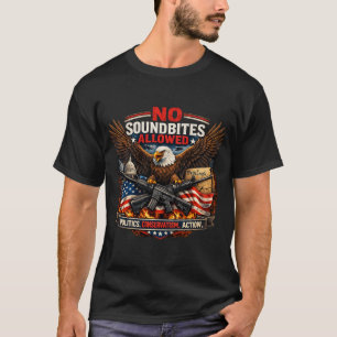 Dapper en onbevreesd t-shirt