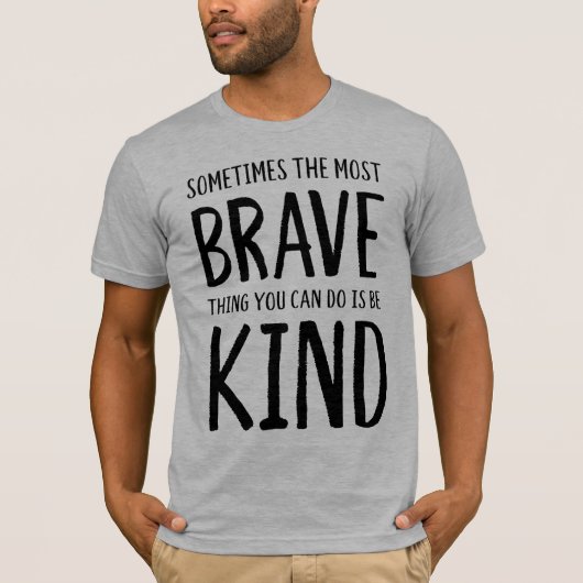 Dapper en vriendelijk t-shirt (Voorkant)