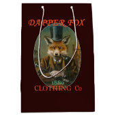 Dapper Fox Clothing Gift Bag Medium Cadeauzakje (Voorkant)