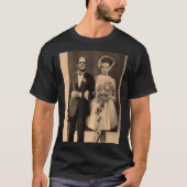 Dapper Frankenstein Wedding Day - Monster Halowee T-shirt (Voorkant)