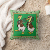 DAPPER GEEFT groen Kussen (Deken)
