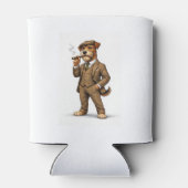 Dapper Gentleman Dog Blikjeskoeler (Achterkant)