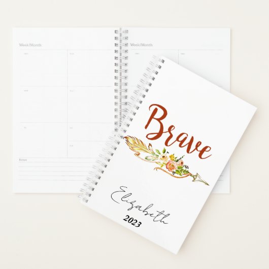 Dapper gepersonaliseerd, aangepast jaar planner (Display)