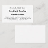 Dapper, gewoon Visitekaartje (Voorkant / Achterkant)