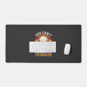 Dapper Halloween-schedel Retro Horror Design_1 Bureaumat (Keyboard & Muis)