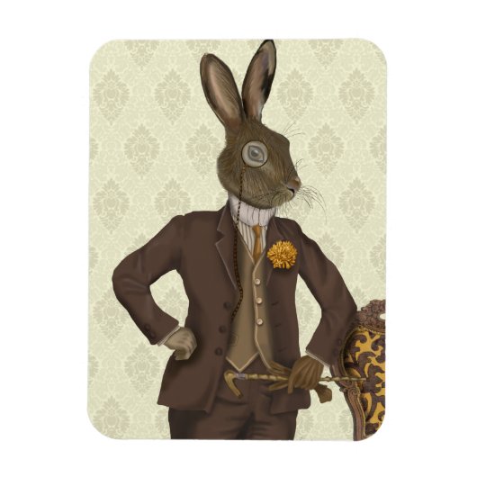 Dapper Hare 2 Magneet (Verticaal)