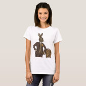 Dapper Hare 2 T-shirt (Voorkant volledig)