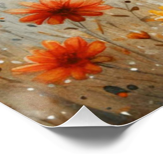 Dapper Hare: Een beetje Whimsy Bunny Perfect Poster (Hoek)