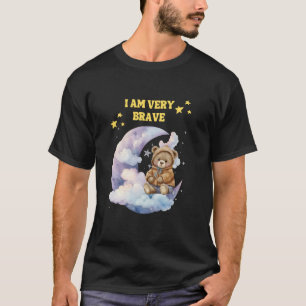 DAPPER IK BEN ERG DAPPER TEDDYBEER MAAN SCHATTIG T-SHIRT