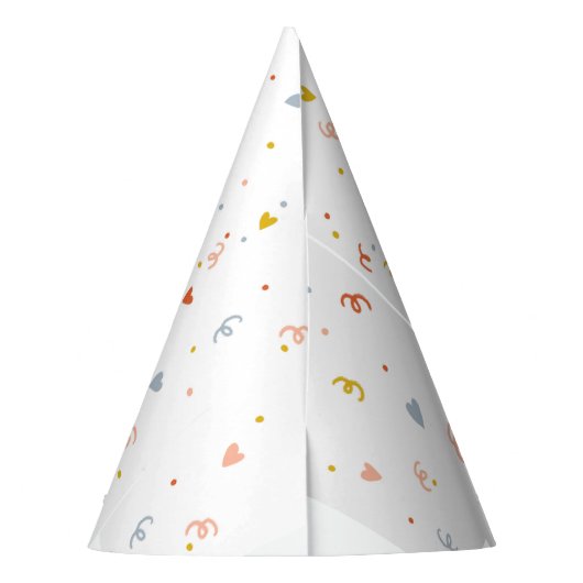 Dapper Kat Birthday Feesthoedjes (Achterkant)