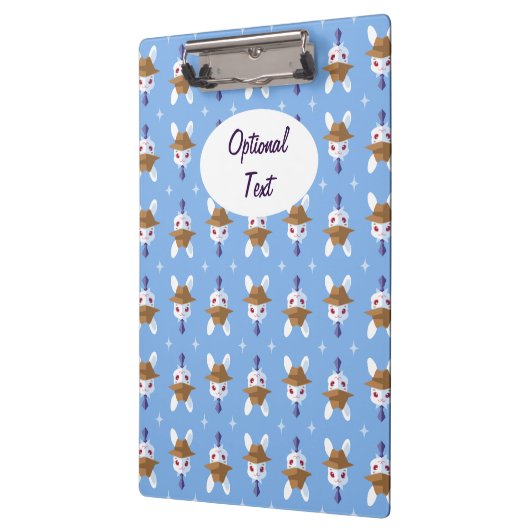 Dapper Kawaii White Rabbit Klembord (Links)