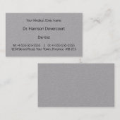 Dapper Medical Professional Visitekaartje (Voorkant / Achterkant)