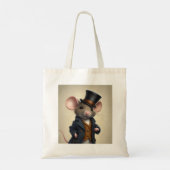 Dapper Muis Boodschappentas Tote Bag (Achterkant)