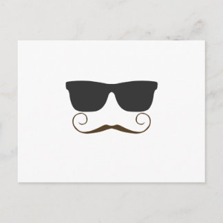 Dapper Mustache Briefkaart