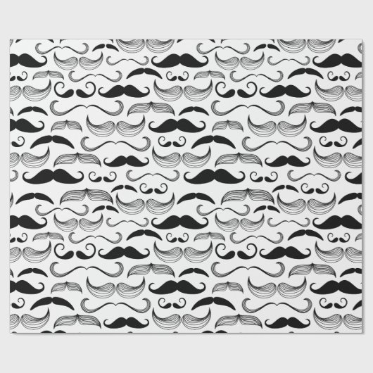 Dapper Mustaches — Papier voor onmiddellijke verpa (Vlak)