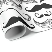 Dapper Mustaches — Papier voor onmiddellijke verpa (Rol Hoek)