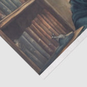 Dapper Onderwater Octopus Kantoor Edition Decoupag Tissuepapier (Detail)