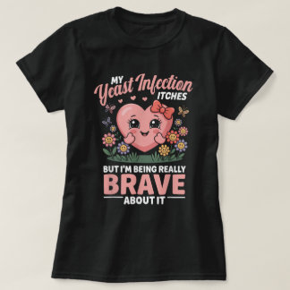 Dapper Over Jeuk Grappig Infectie T-Shirt