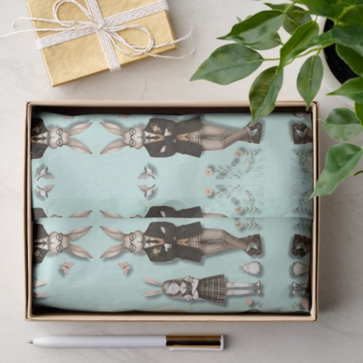 Dapper paasweefsel papier (Geschenk)