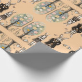 Dapper paaswrappingspapier cadeaupapier (Hoek)